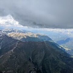 Verortung via Georeferenzierung der Kamera: Aufgenommen in der Nähe von Engiadina Bassa/Val Müstair District, Schweiz in 3500 Meter